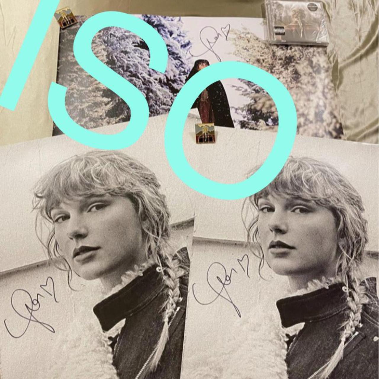Taylor Swift Signed Autograph 22x22 Framed Lithograph 1989
