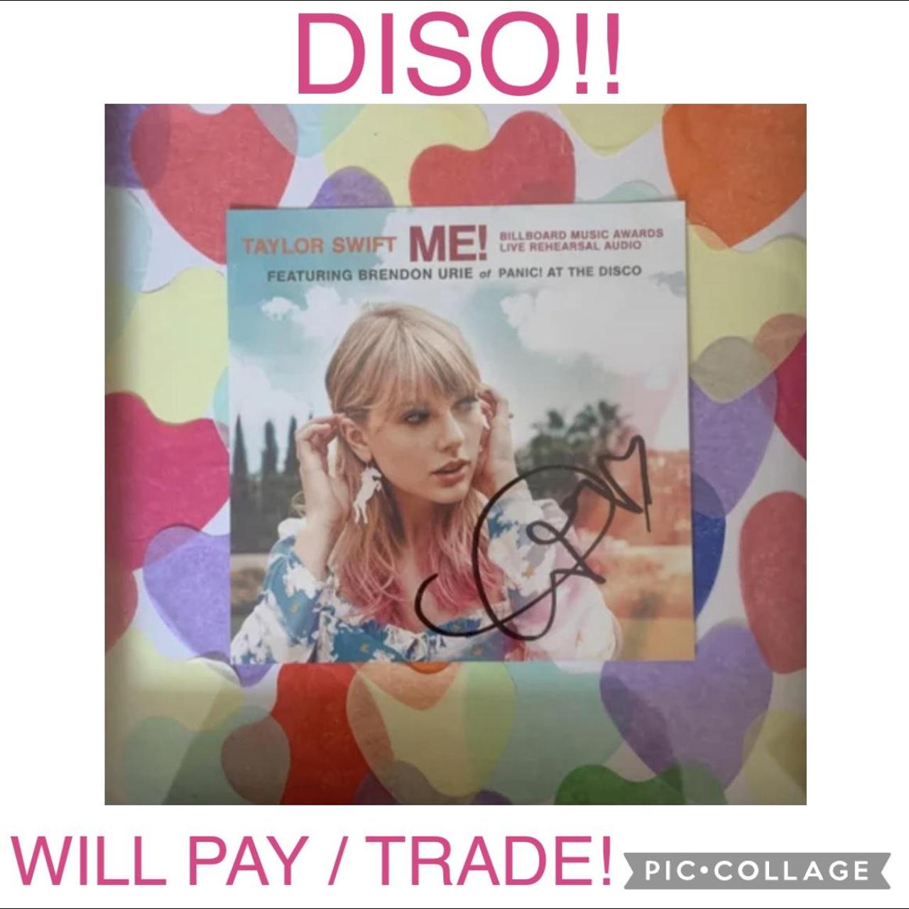 Taylor Swift's Lover record With both blue and pink - Depop