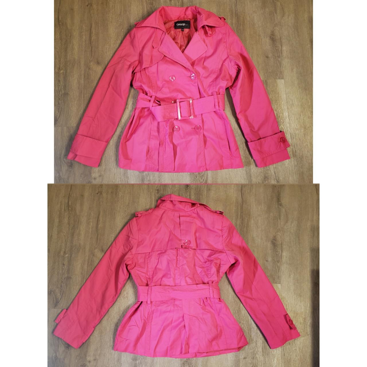 george pink coat