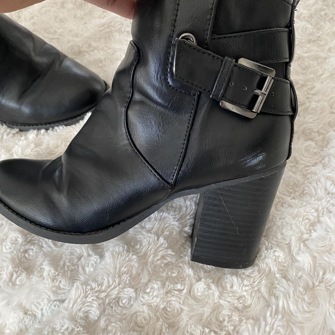 Charlotte Russe Women's Black Boots | Depop