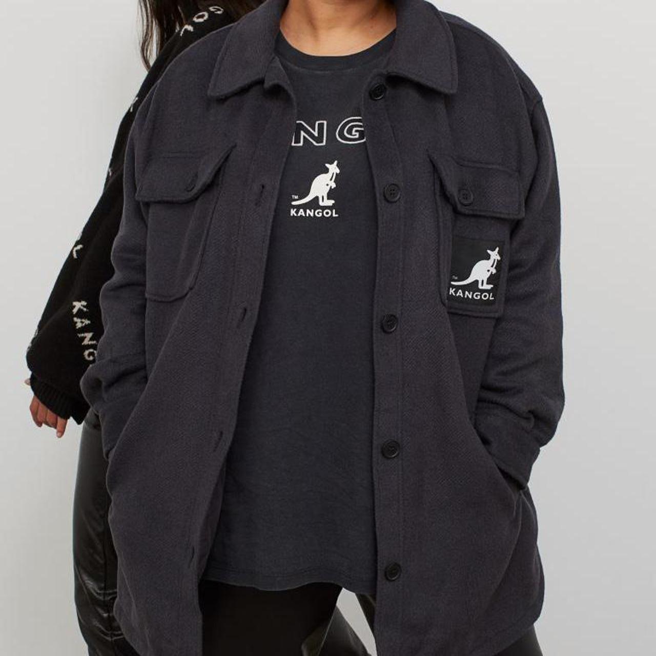Kangol Jacket H&m New Kangol X H&M Oversized Shirt Depop