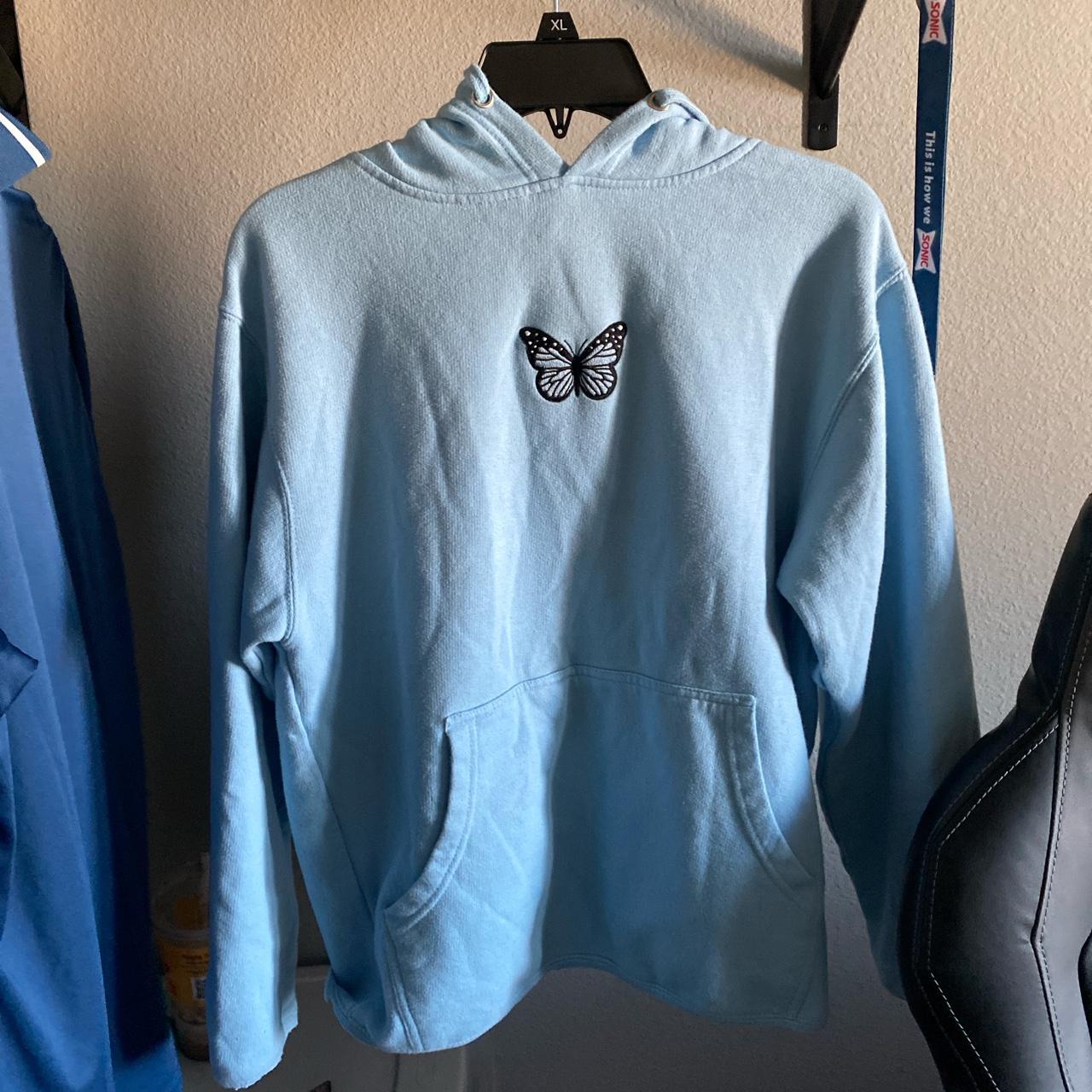 Butterfly hoodie I bought 2 years ago from... - Depop