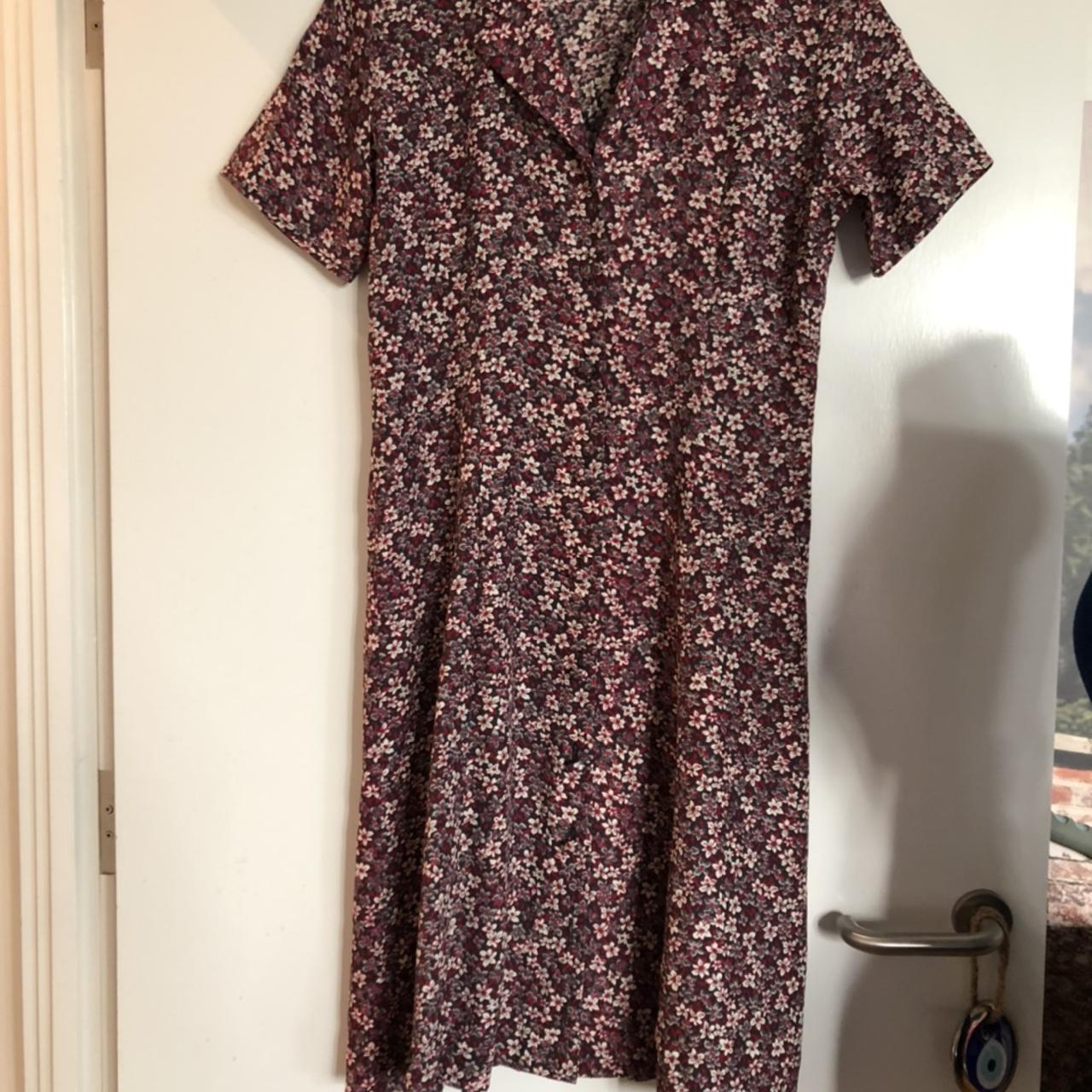 PETITE ANNE BROOKS tea dress inspired size 12 - mid... - Depop