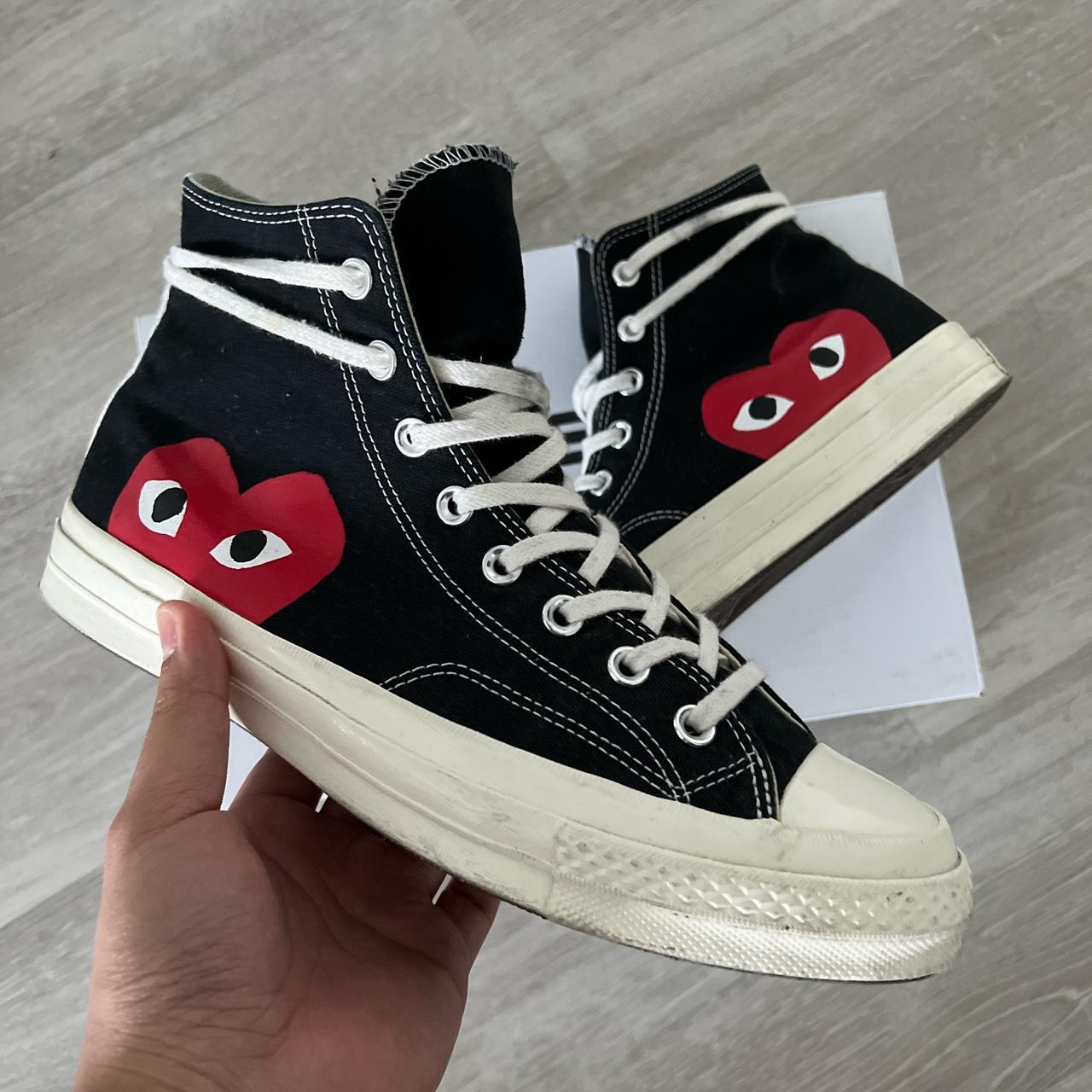 cdg converse size 10