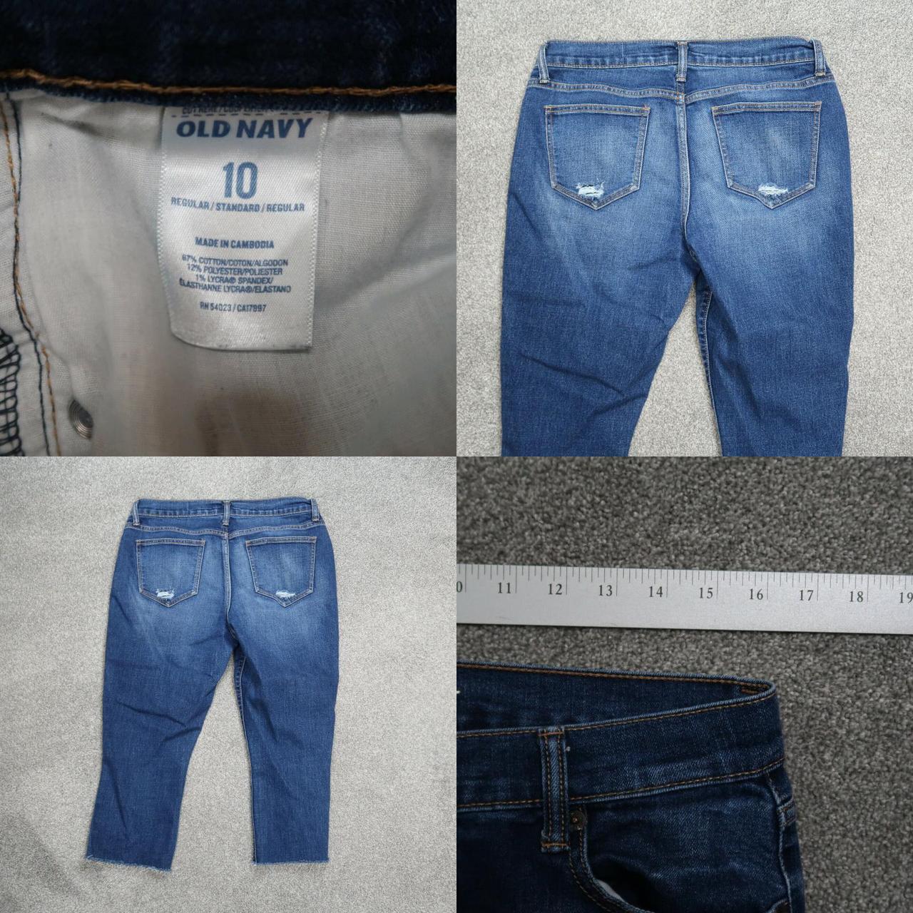 old navy sweetheart capri jeans