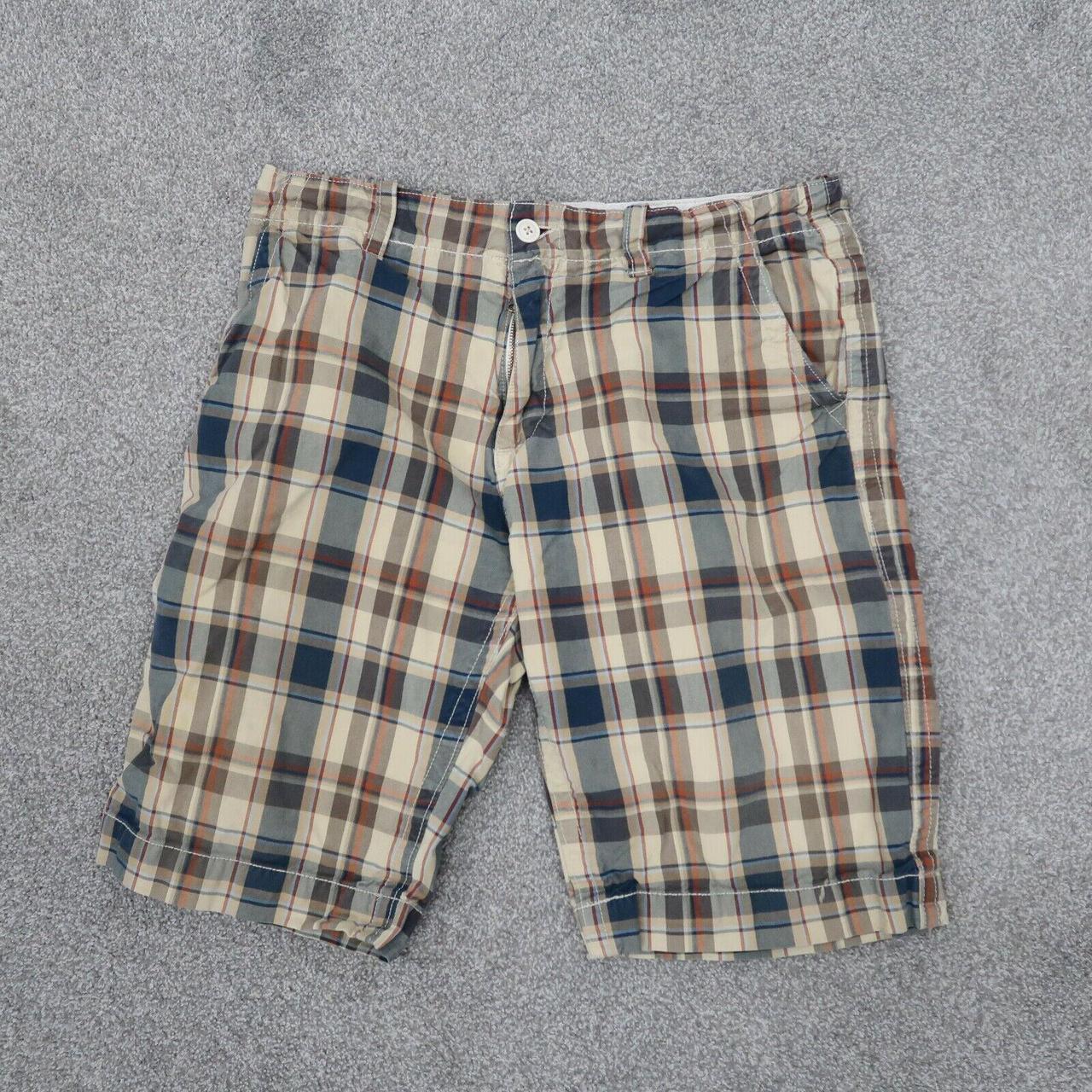 old navy plaid shorts