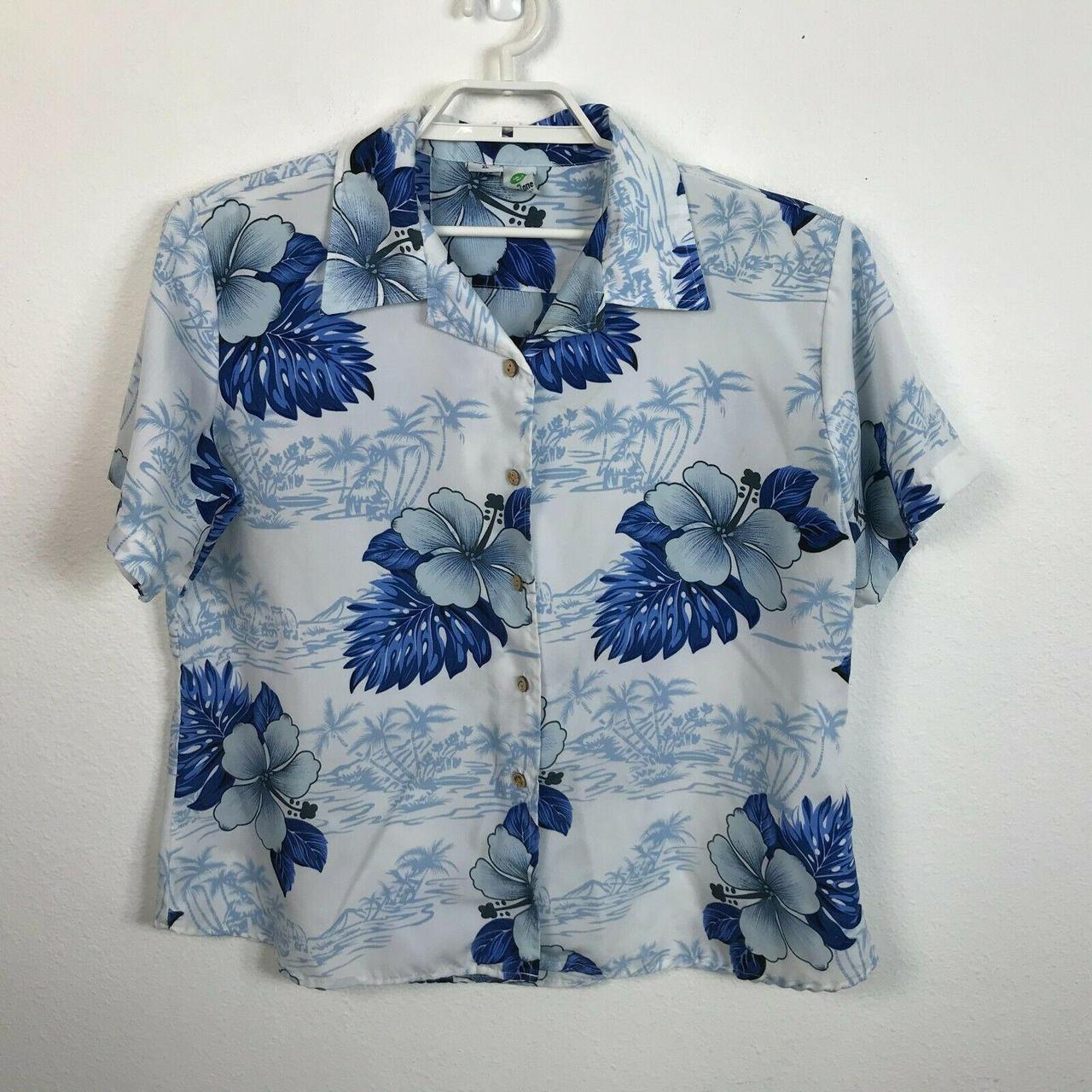 Product Image 1 - Ten2One Hawaiian Shirt Blouse Size