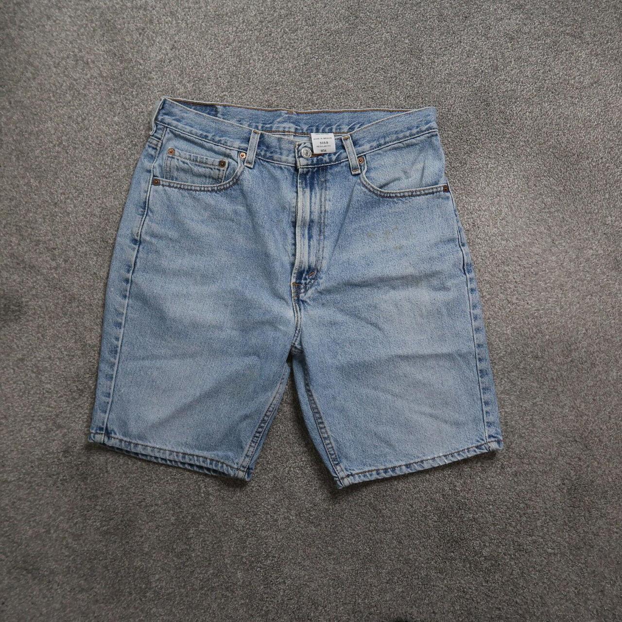 levis 505 shorts 34