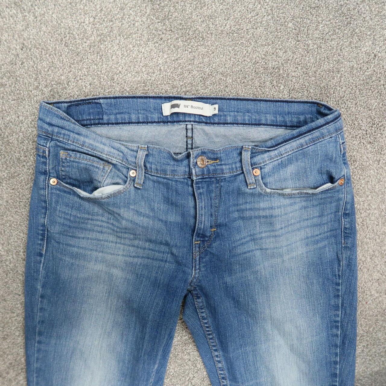 levi's 524 bootcut size 9