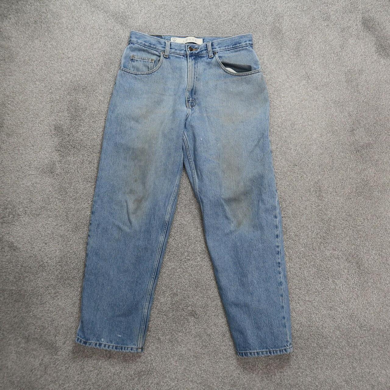 mens arizona loose straight jeans