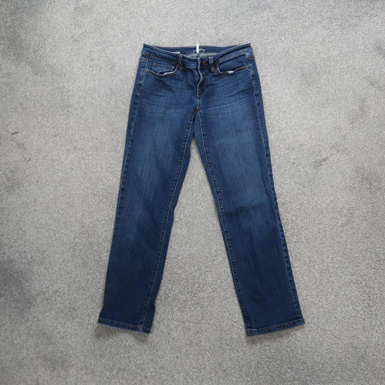 ann taylor modern straight jeans