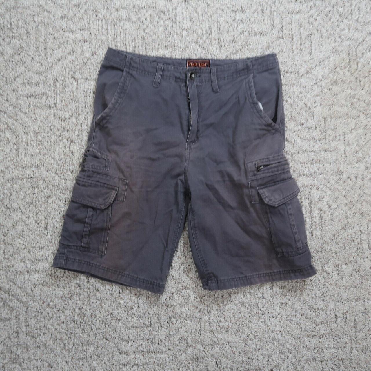 Wear First Cargo Shorts Men's 34 Summer Gray... - Depop