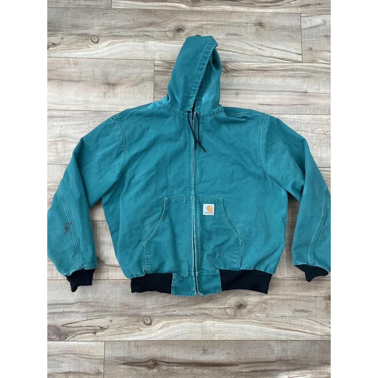 teal womens carhartt jacket