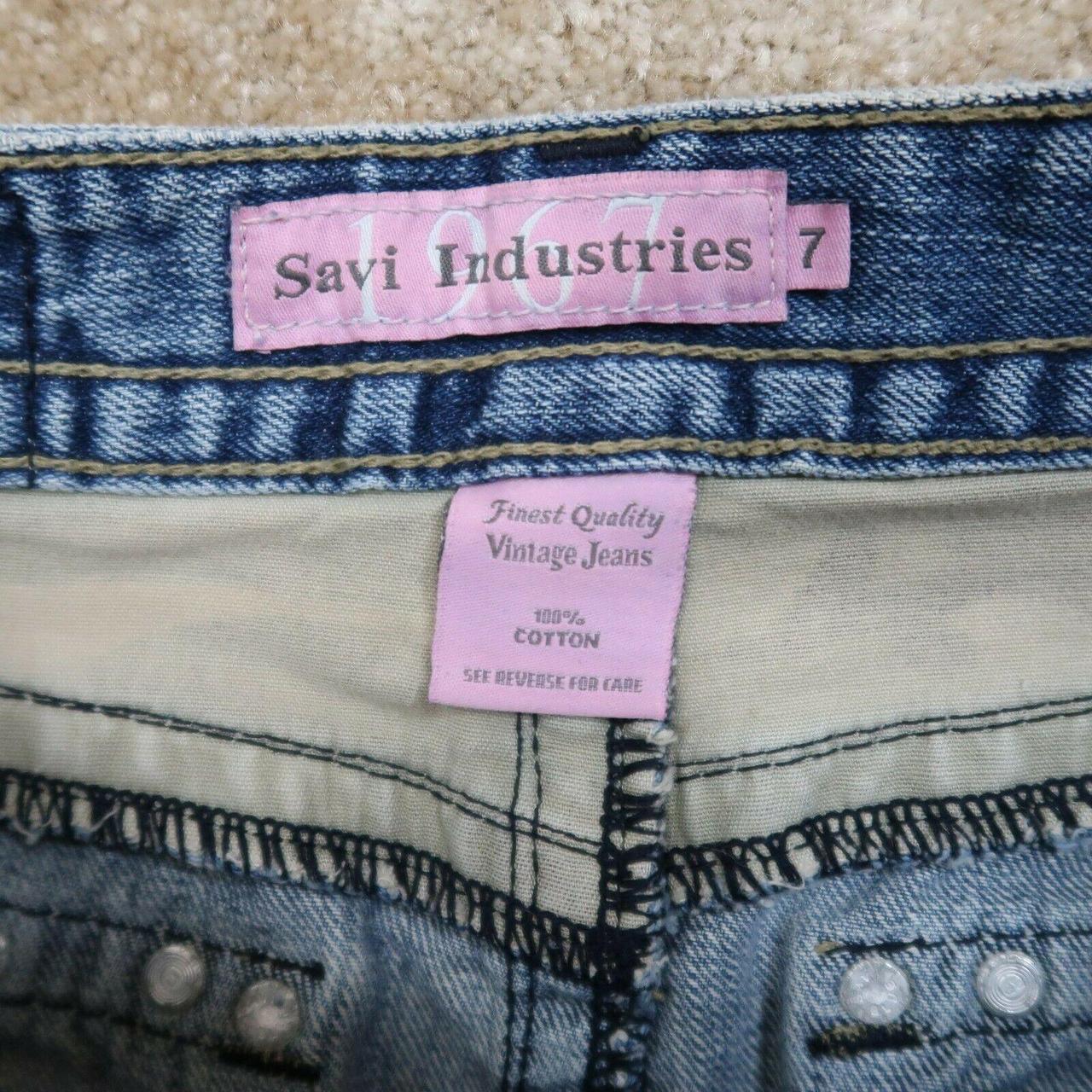 Savi Industries Short Skirt Women's 7 Distressed... - Depop