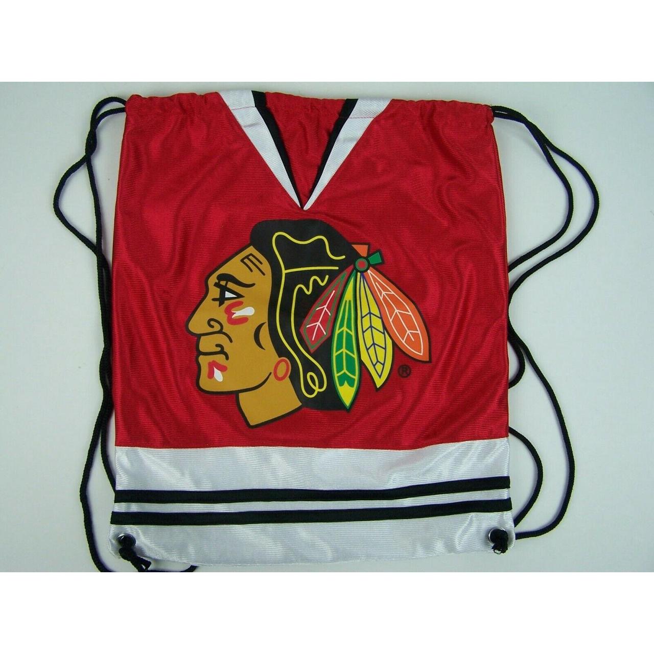 Chicago Blackhawks Drawstring Backpack 
