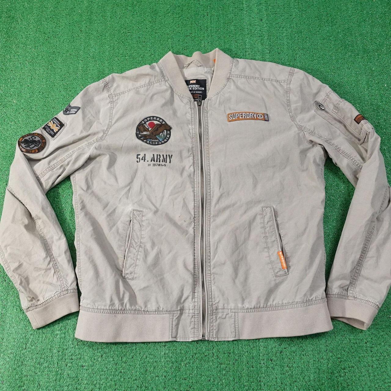 SUPERDRY ROOKIE EDITION MILITARY ISSUE FULL ZIP... Depop