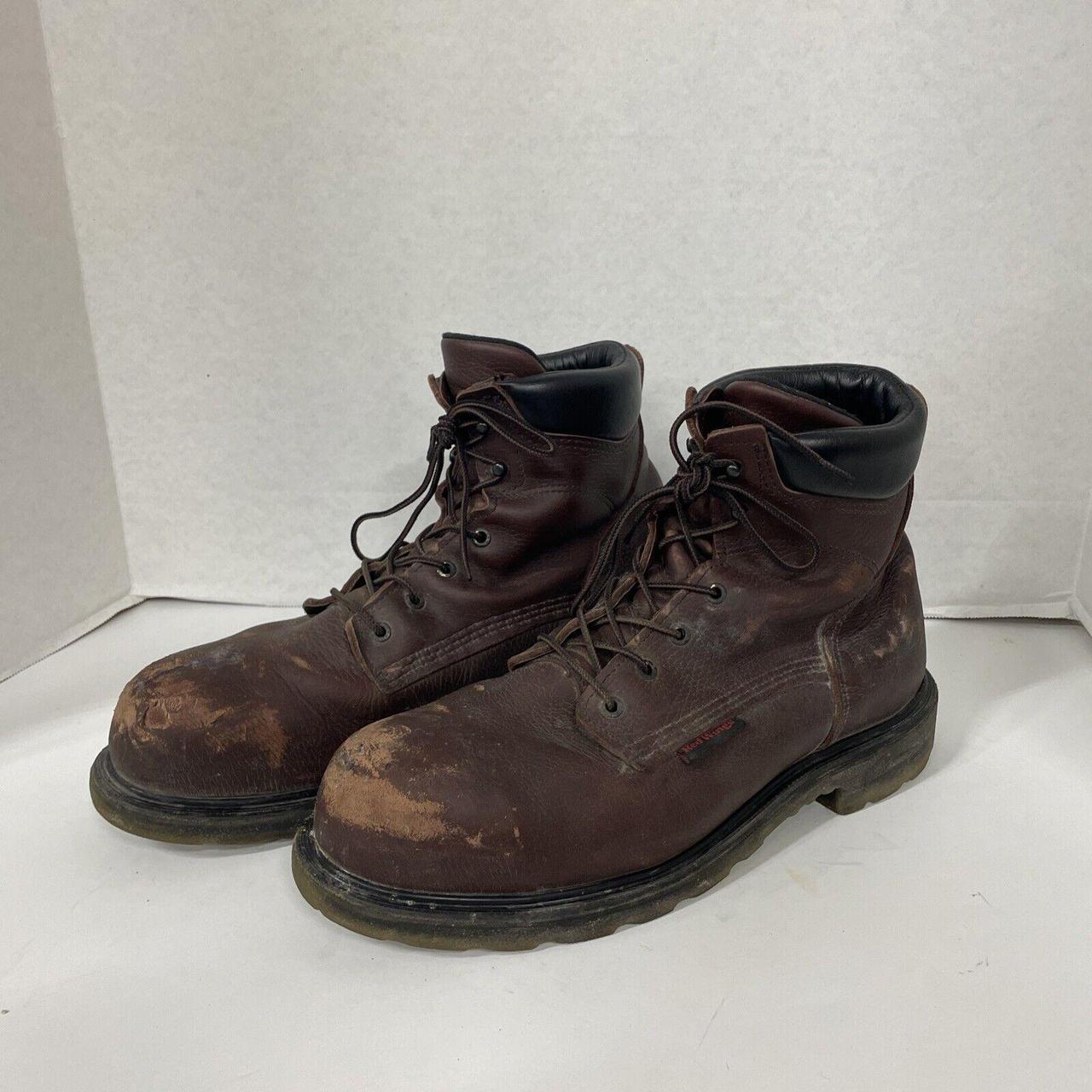 Red Wing 2406 ST Steel Toe Brown Leather 6