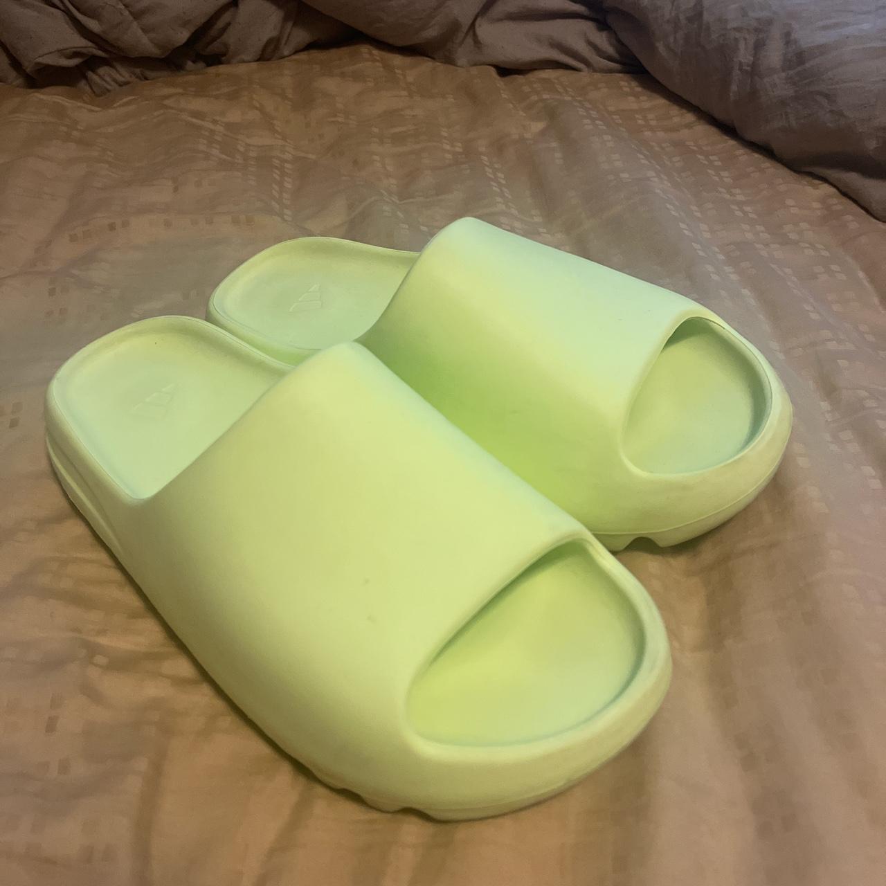 yeezy shoes neon green