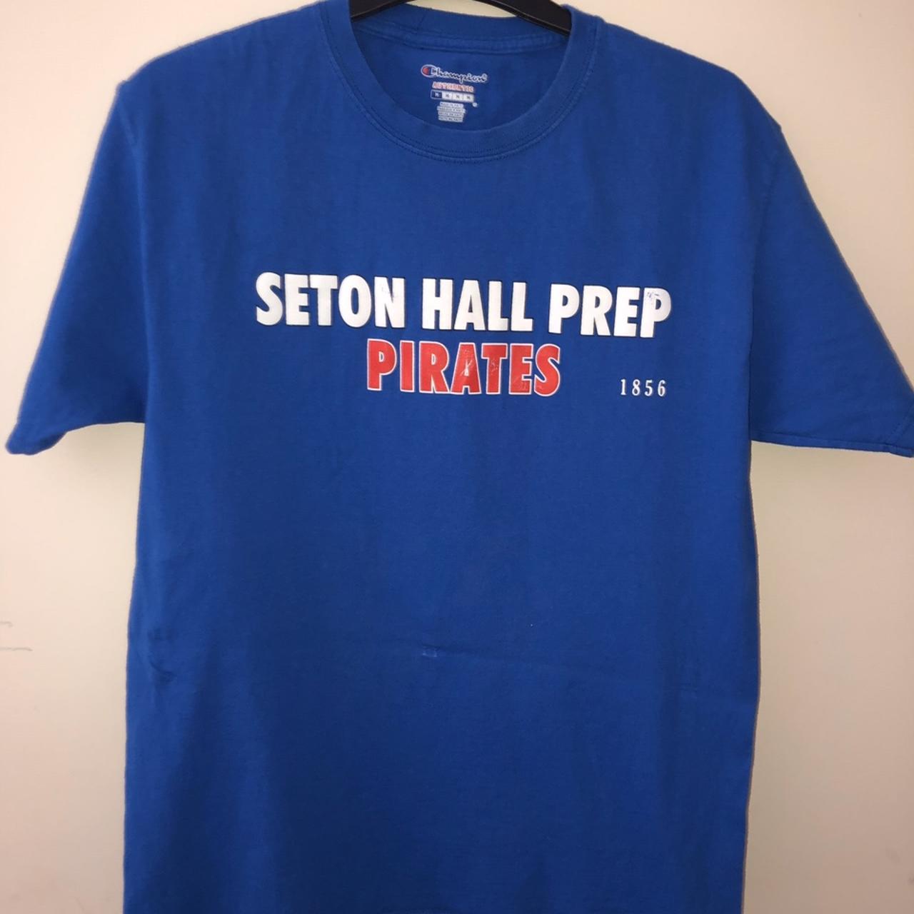 Youth Champion Blue Seton Hall Pirates Jersey T-Shirt