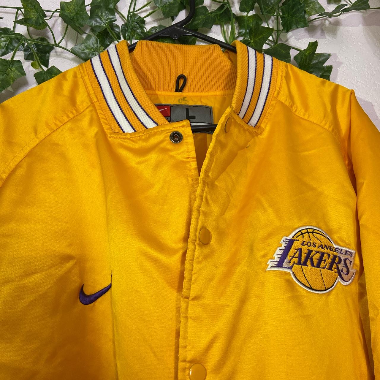 Nike la lakers bomber jacket. Bnwt got size m/l/xl - Depop