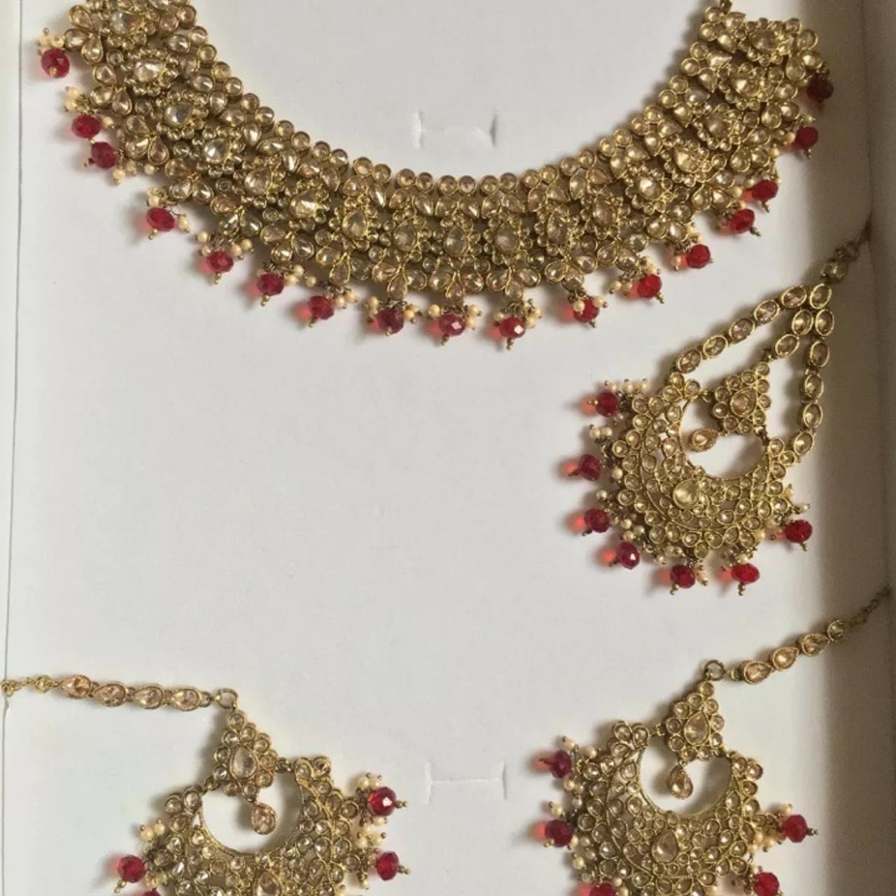 Asian bridal gold jewellery on sale sets