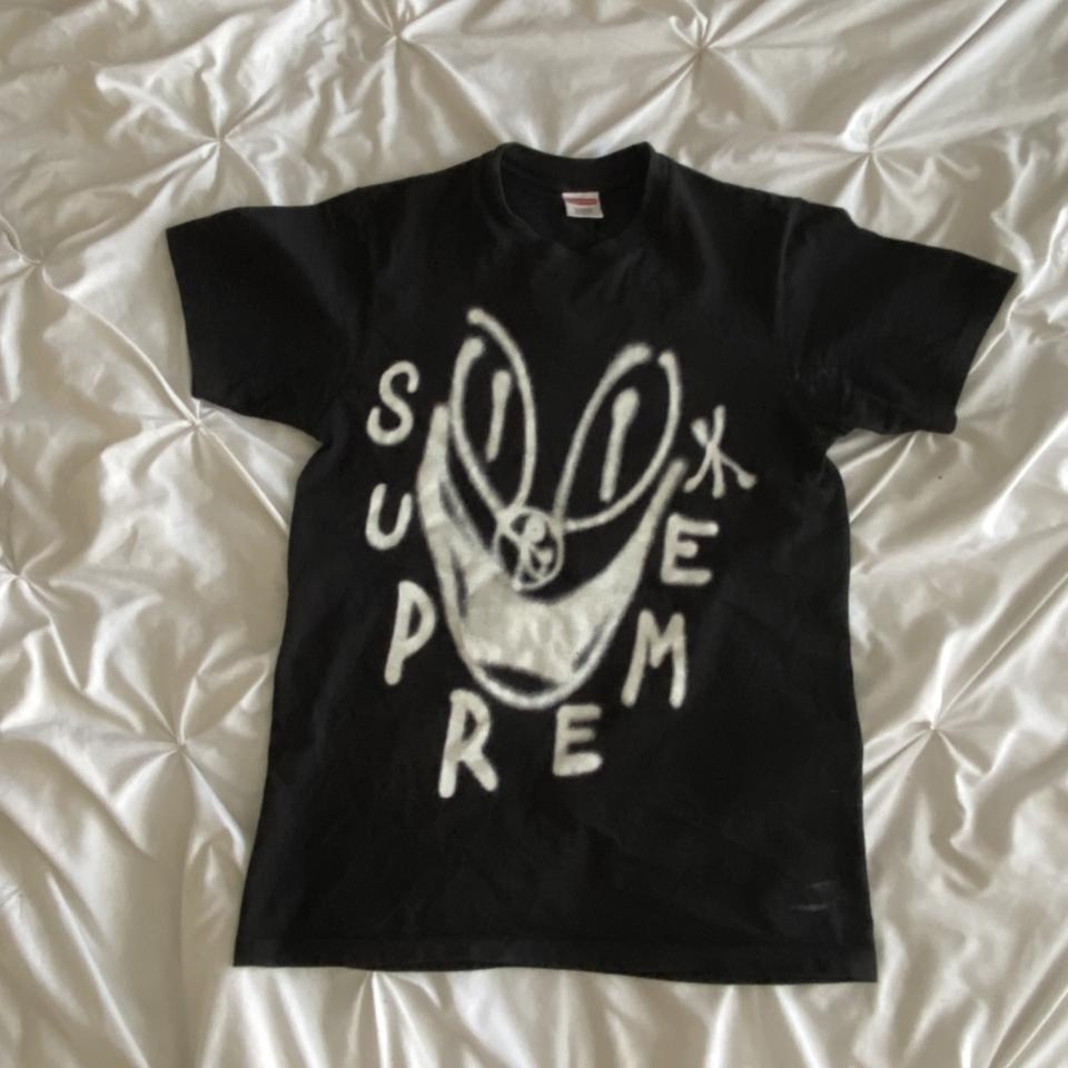 🟪 BLACK SUPREME SMOKE T-SHIRT 🟪 Sick t-shirt by - Depop