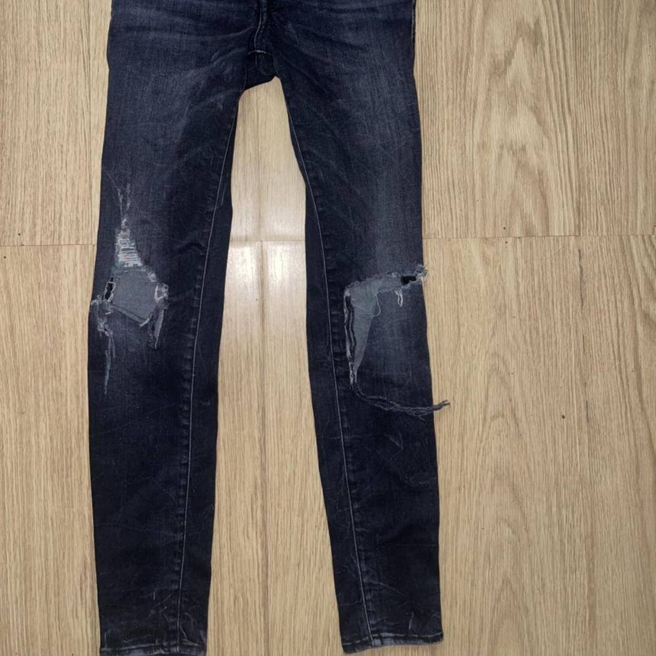 R13 Size 26 super skinny jeans. They’re so so cute!... - Depop