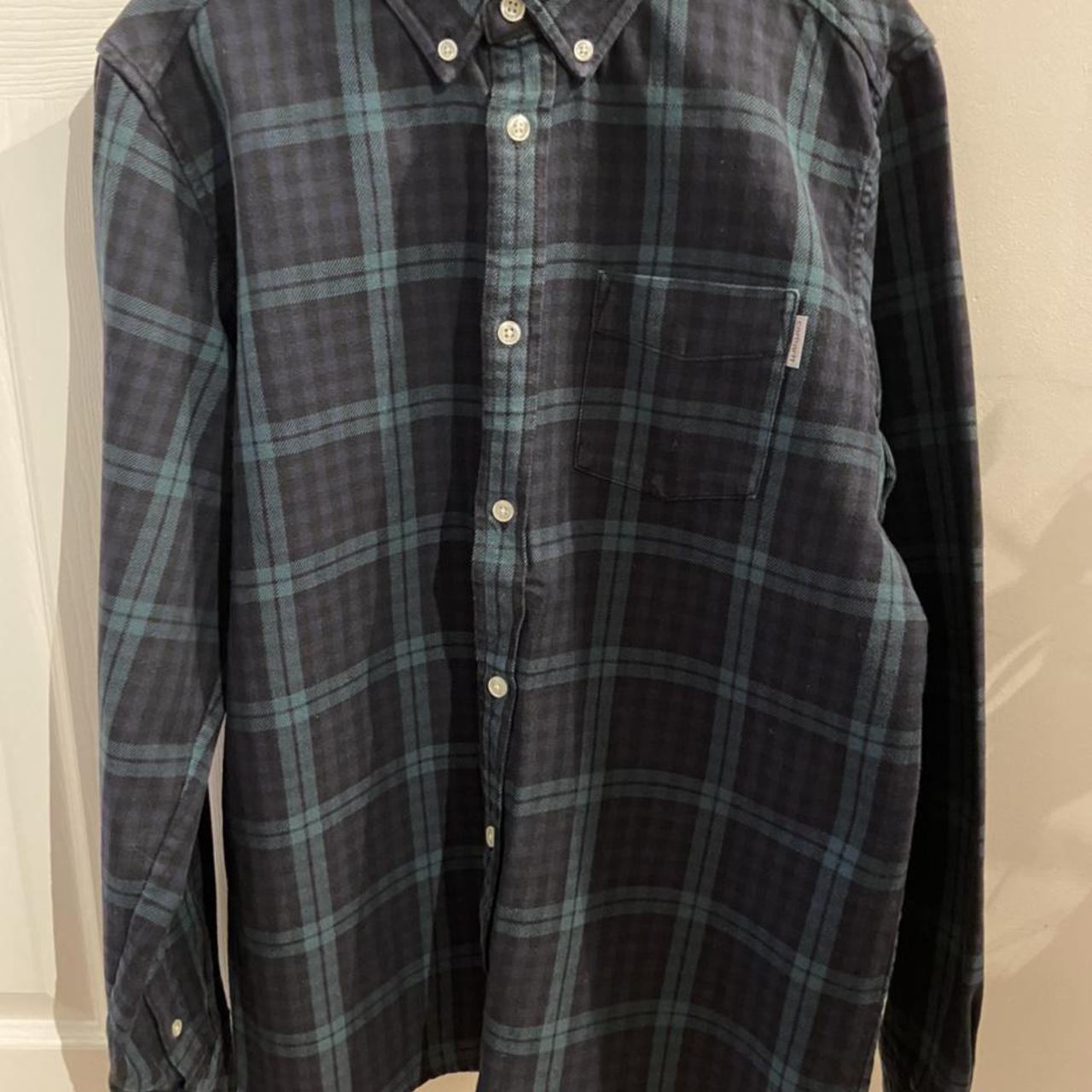 Carhartt Flannel Check Shirt - Size Medium - Regular... - Depop
