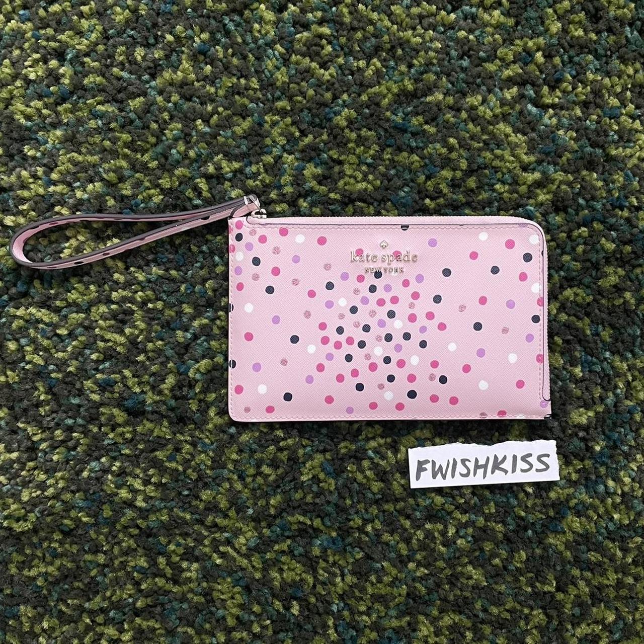 Kate spade confetti discount wallet