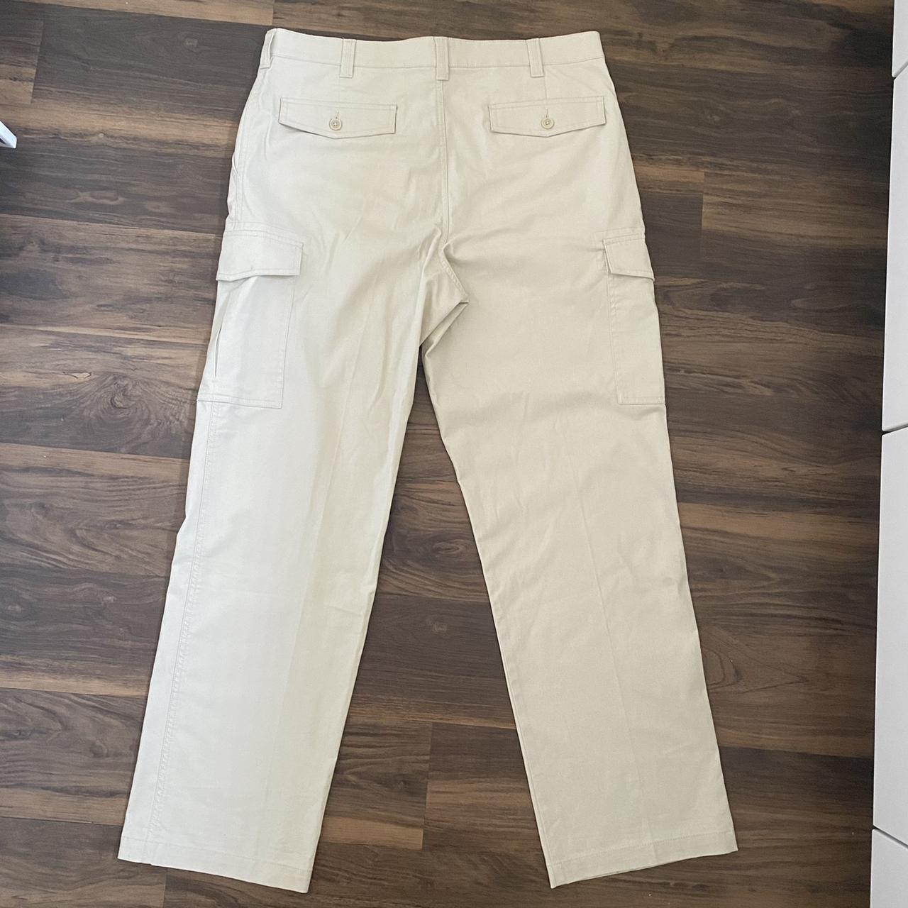 Polo Ralph Lauren Men's Cream Trousers | Depop