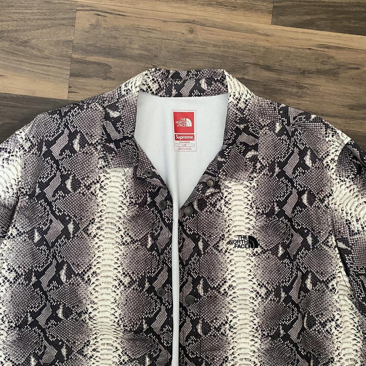 Supreme north face clearance snakeskin