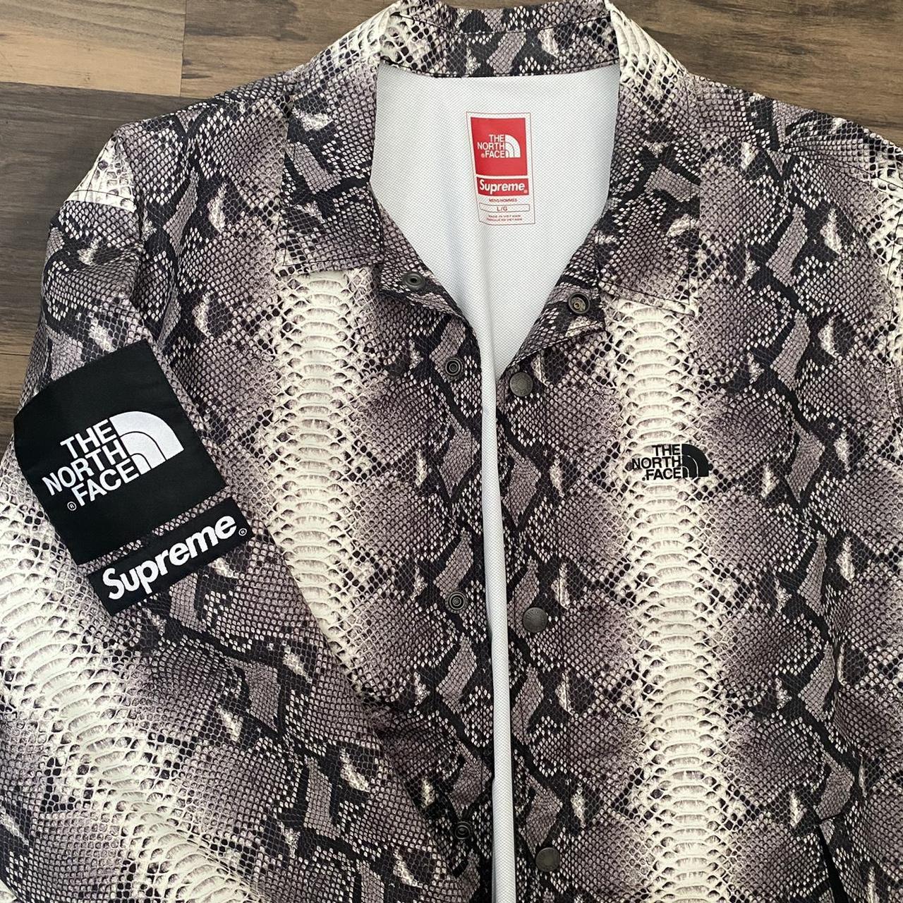 Supreme north face snakeskin on sale jacket