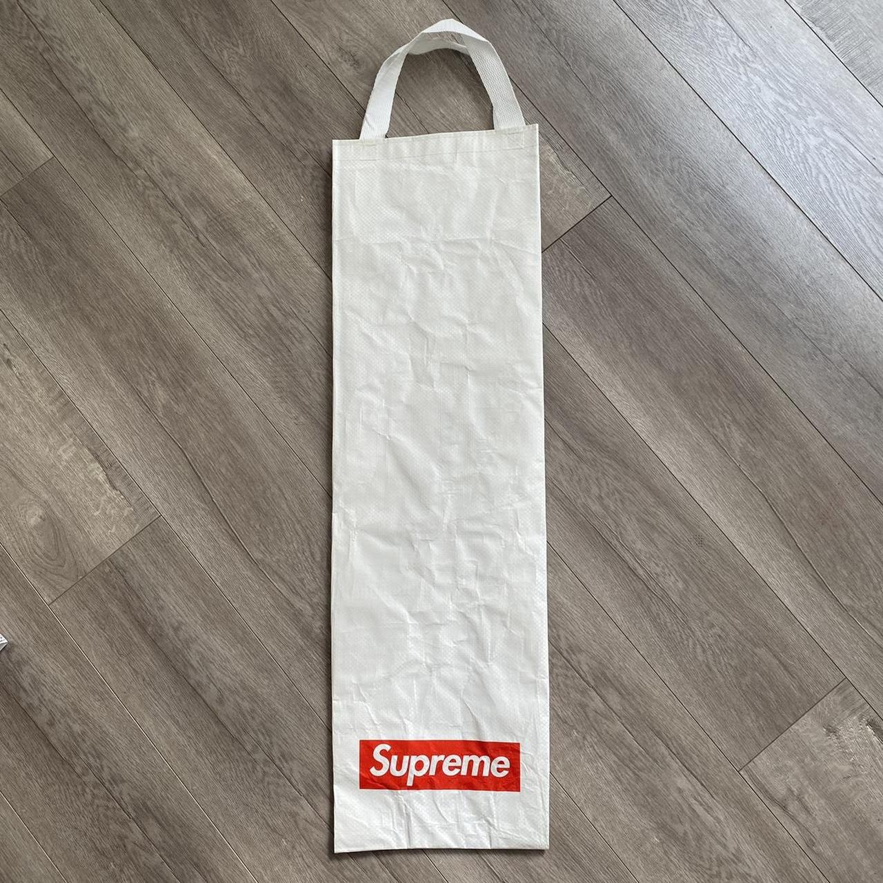 Fake supreme plastic clearance bag