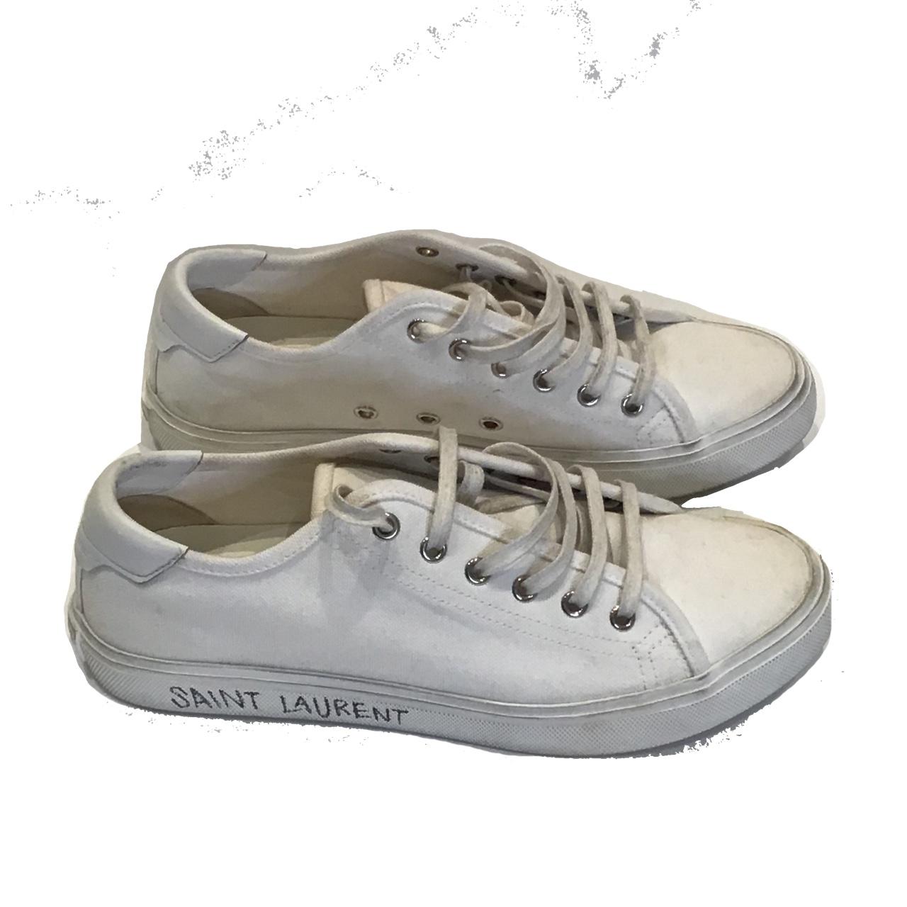 Canvas Saint Laurent sneakers, Near