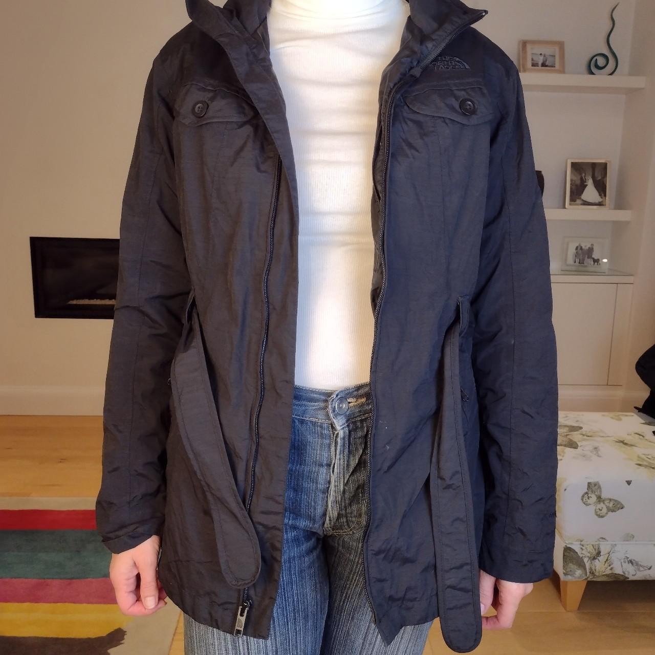 north face coat depop