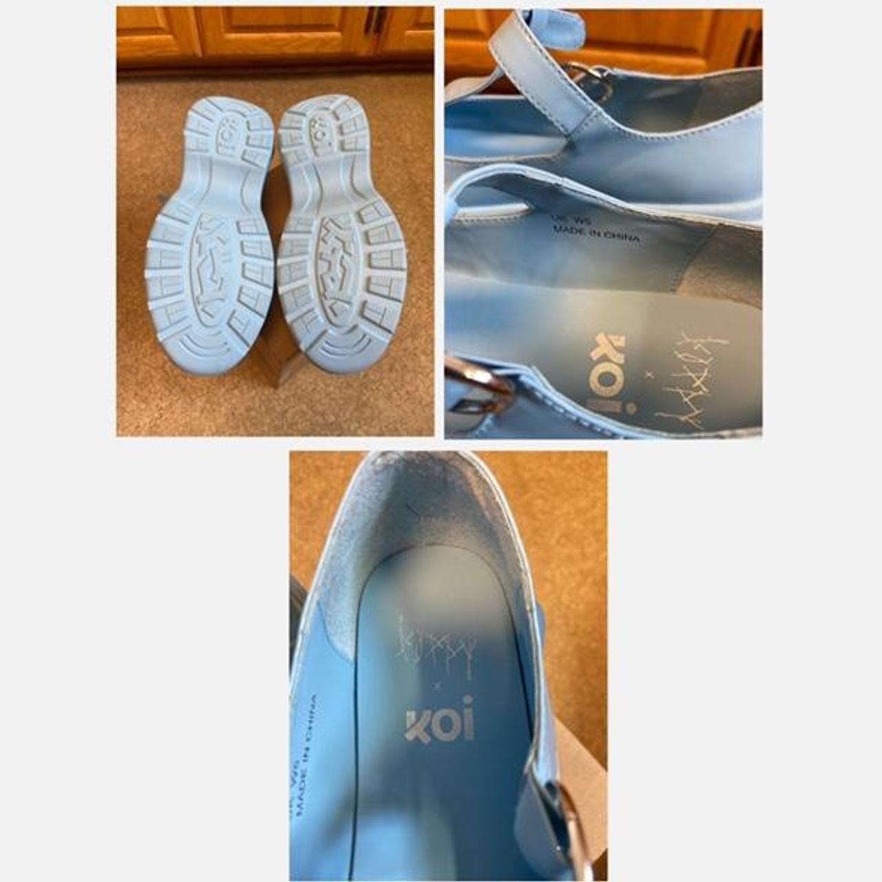 Koi X Poppy Blue Pump Shoes FREE US SHIPPING The... Depop