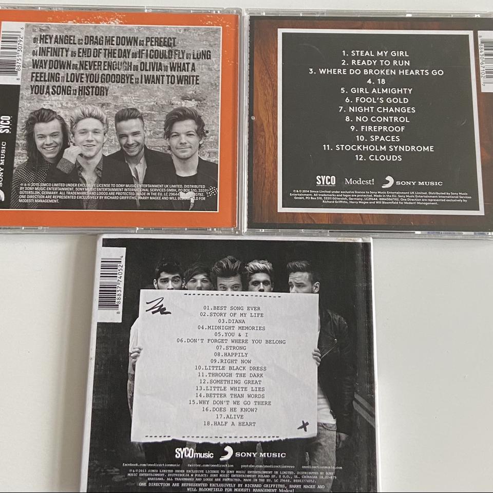 CD Bundle One direction (brand new and sealed) - Depop