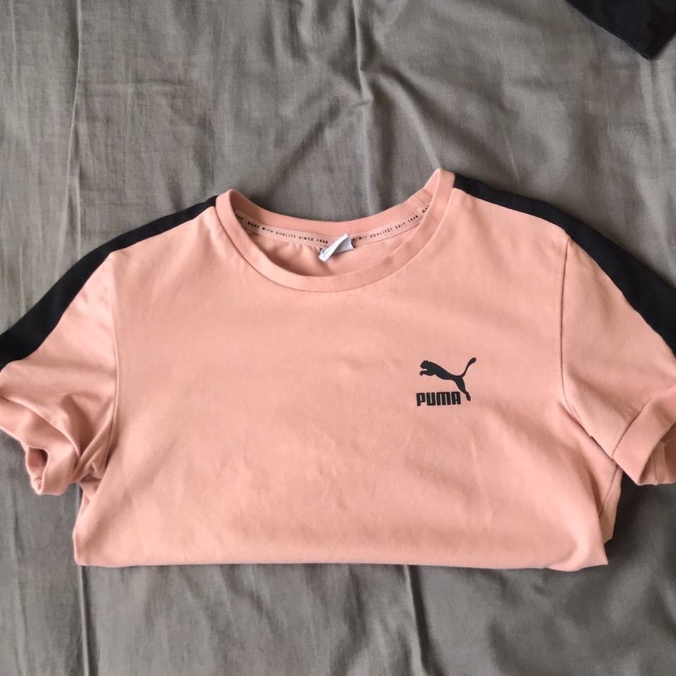 light pink puma shirt