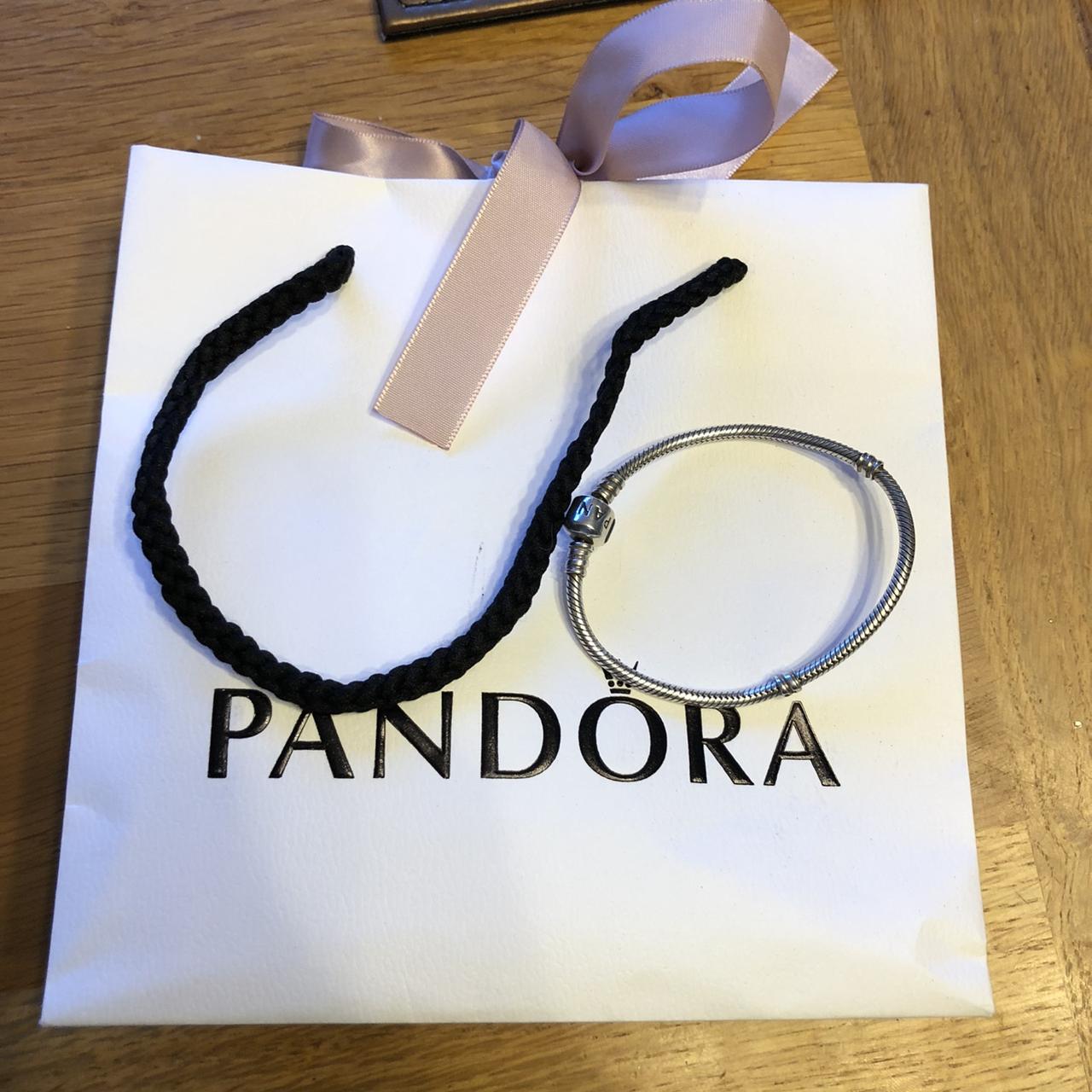Pandora | Jewelry | Genuine Pandora Moments Bangle Bracelet | Poshmark