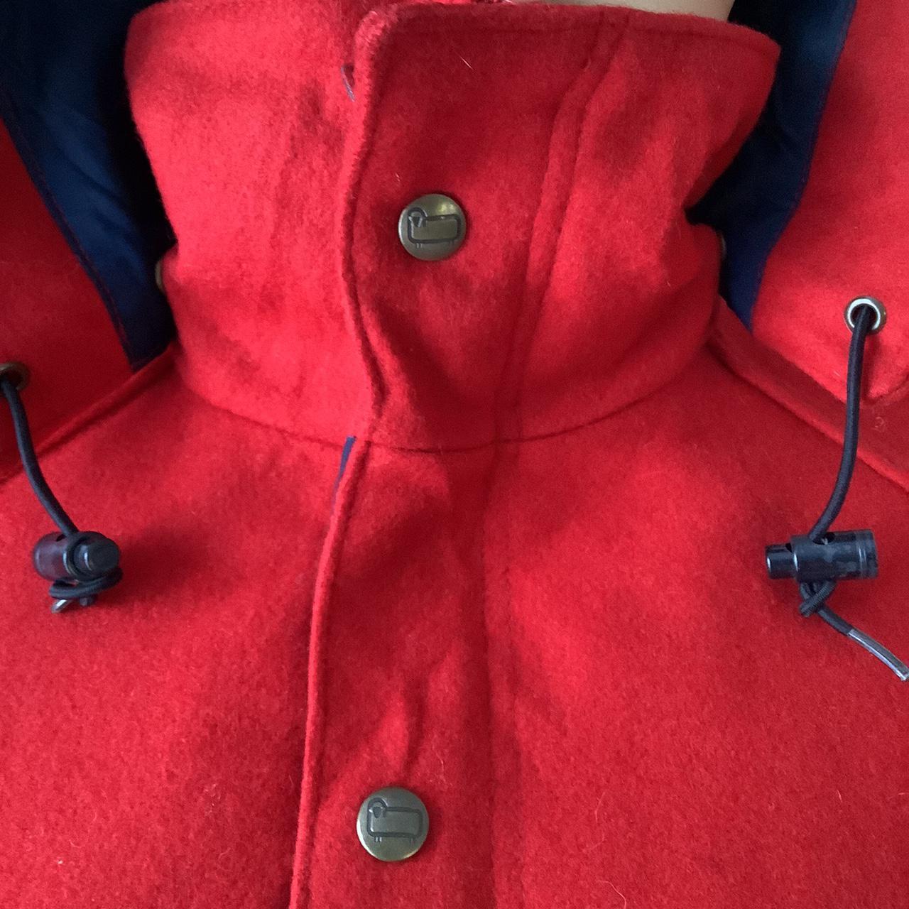 Vintage Woolrich est 1830 red wool rugged outdoor | Depop