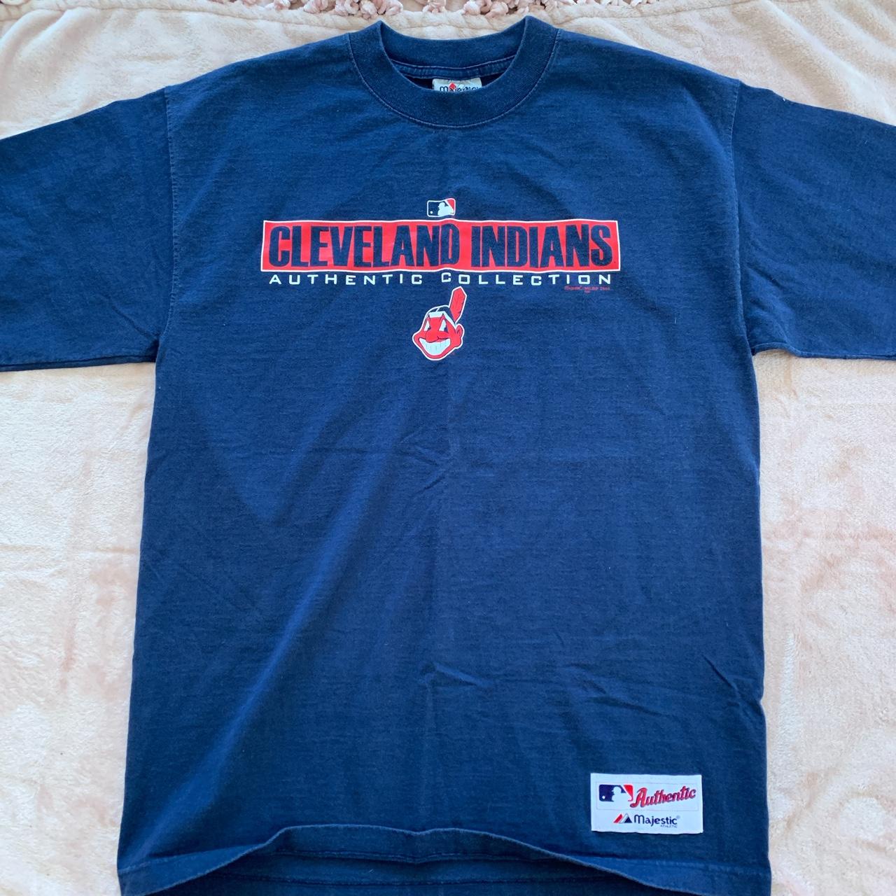 Cleveland Indians Polo Shirt Men's Large No flaws - Depop