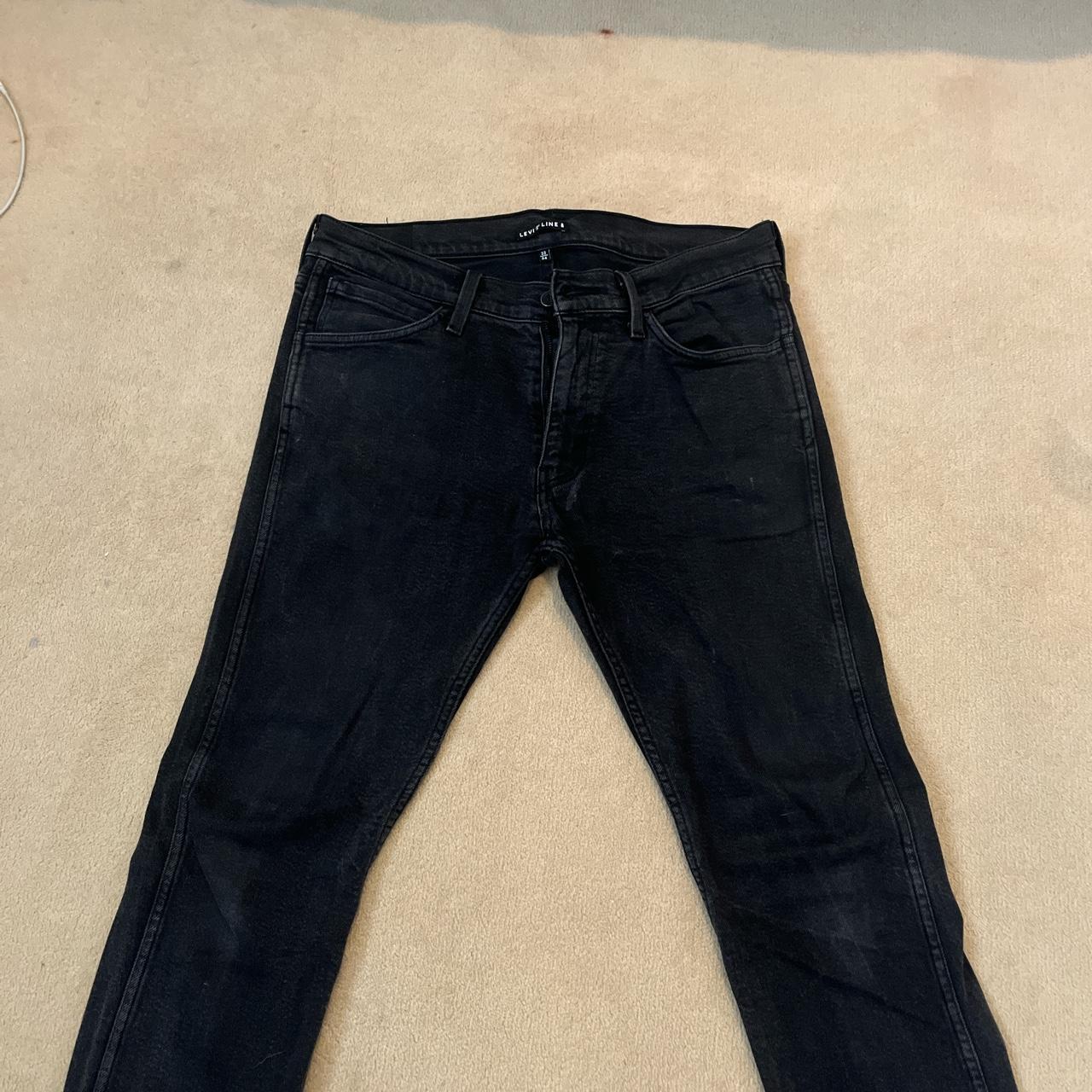 Levis Line 8 512 Washed Black Jeans W32 L34. Depop