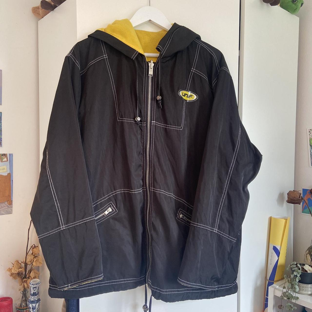 Unif | Puffa Jacket S / Yellow/Black