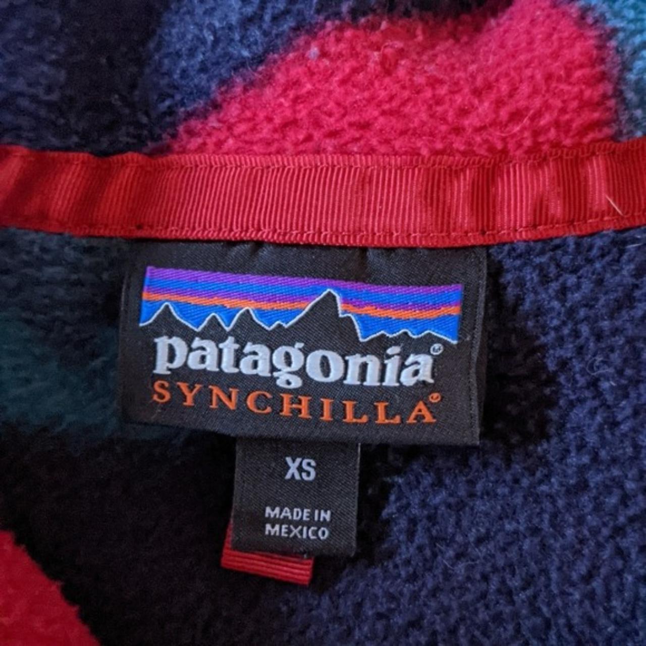 Men's XS Patagonia Synchilla Fleece Pullover with... - Depop