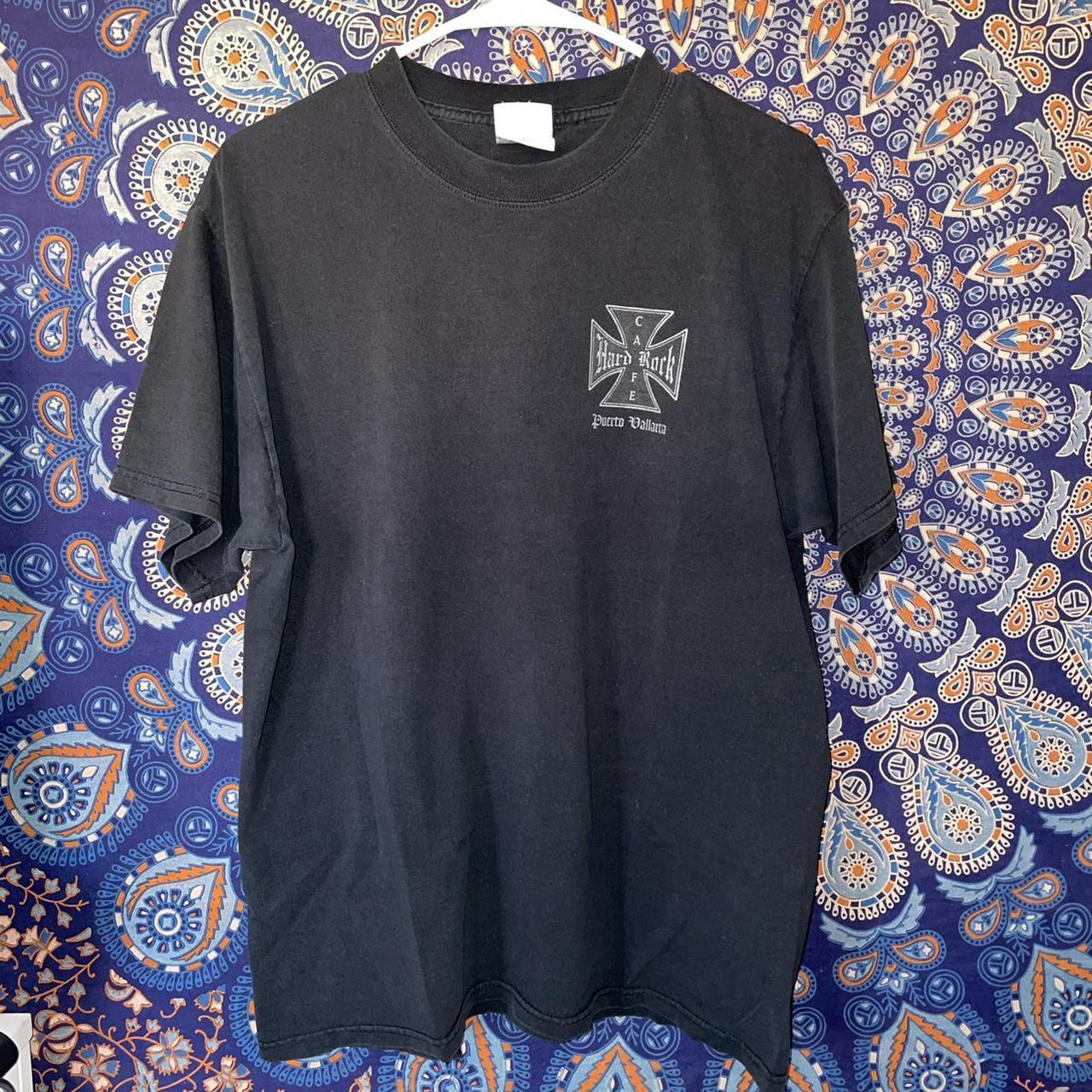 Hard Rock Cafe Men's Black T-shirt | Depop