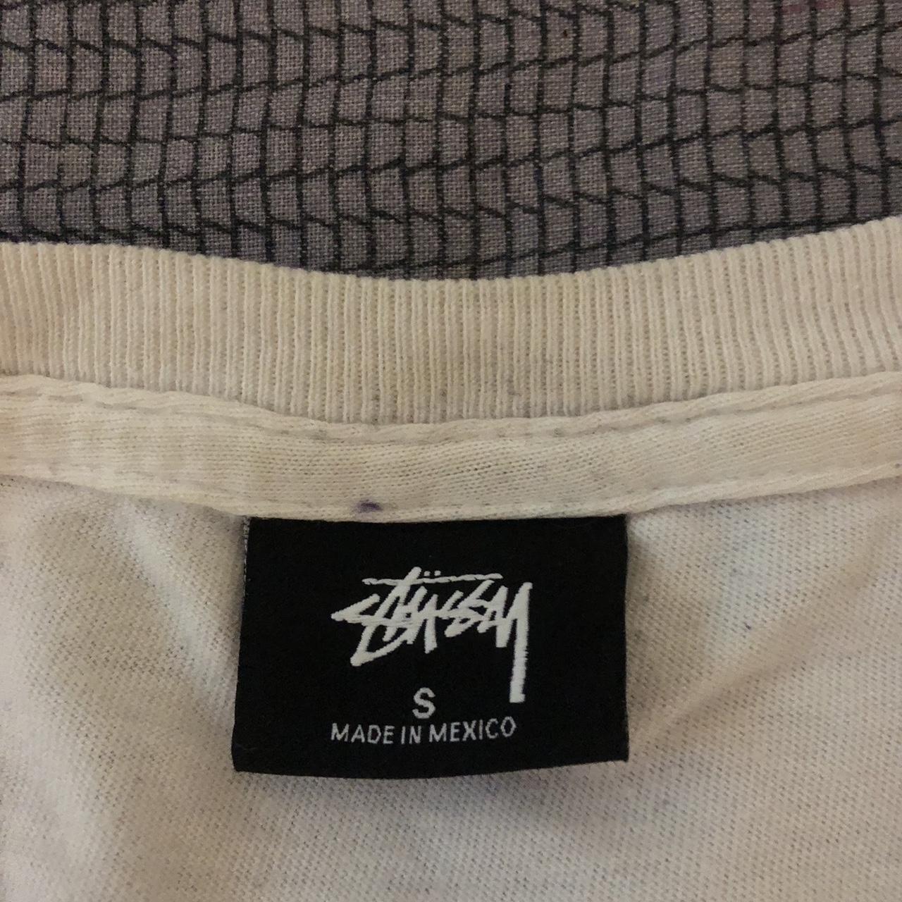 Stüssy Men's White T-shirt | Depop