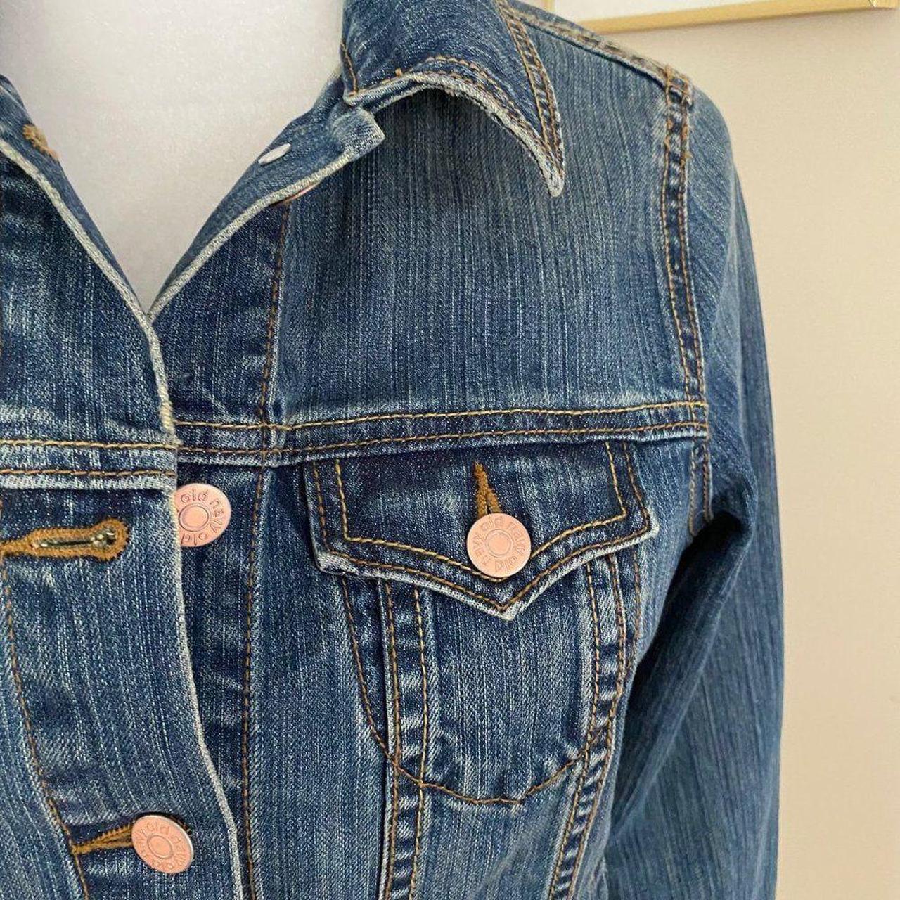 Old Navy Denim Jacket Button Front. Nicely Tailored... - Depop