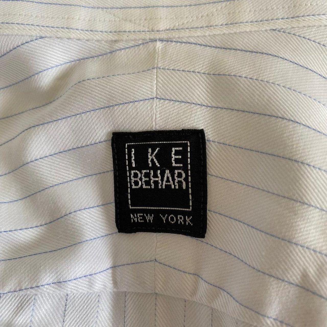 Ike Behar Men's White Shirt (2)