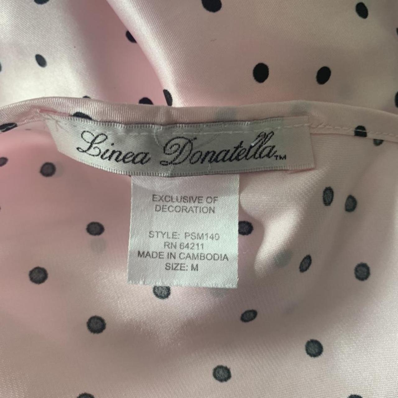 Linea Donatella Women's Pink and Black Vests-tanks-camis (4)