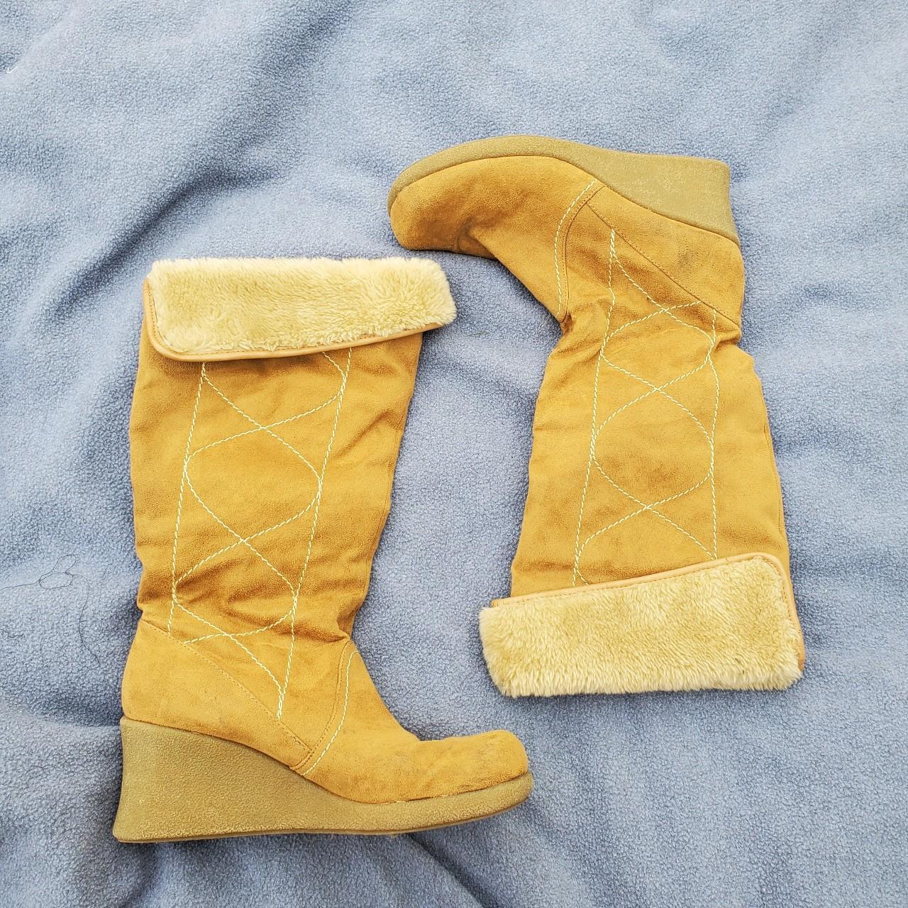 Womens Tan And Brown Boots Depop 5453